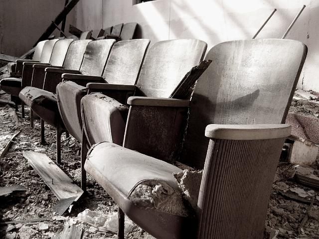 11162 seats in abandoned church 